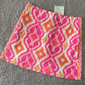 Gretchen Scott Designs Pink and Orange Skort